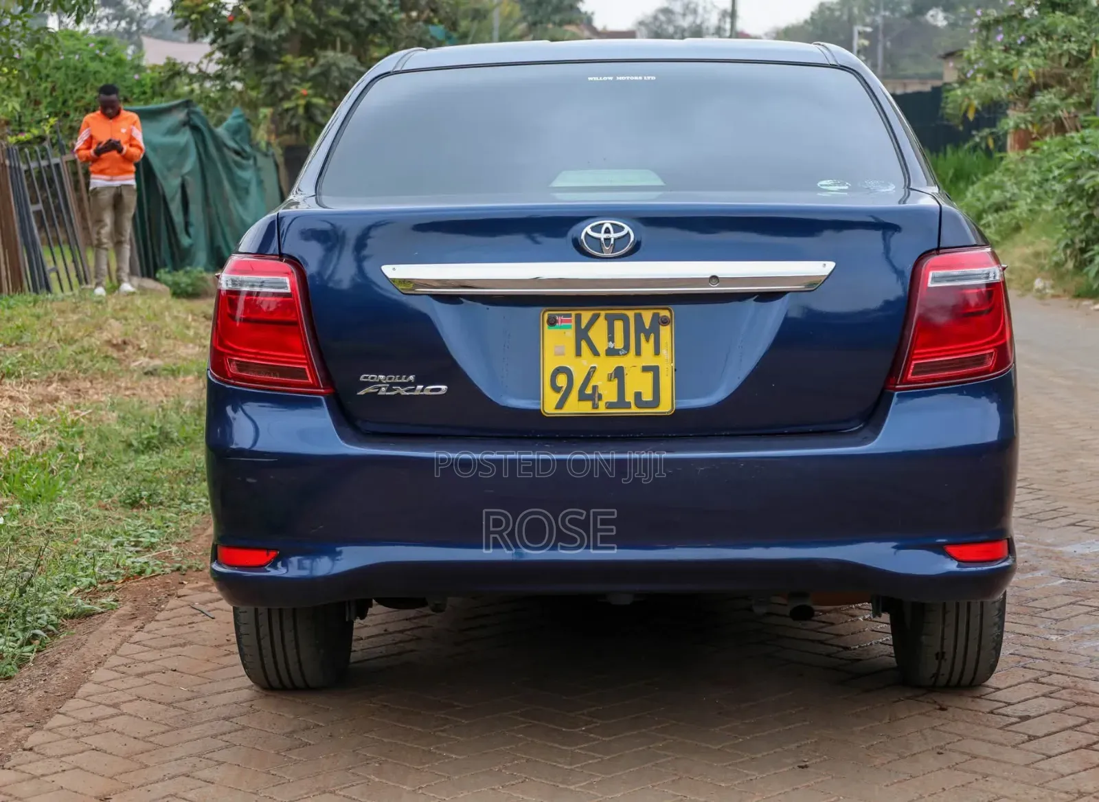Toyota Axio 2017 Blue
