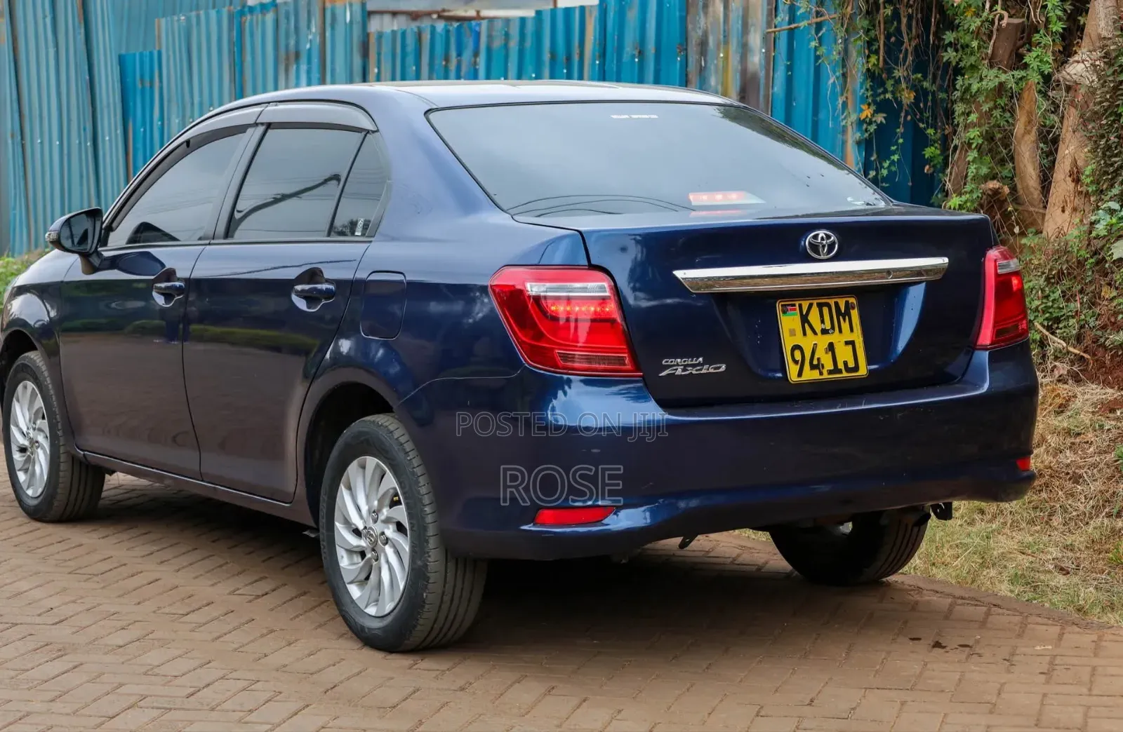 Toyota Axio 2017 Blue