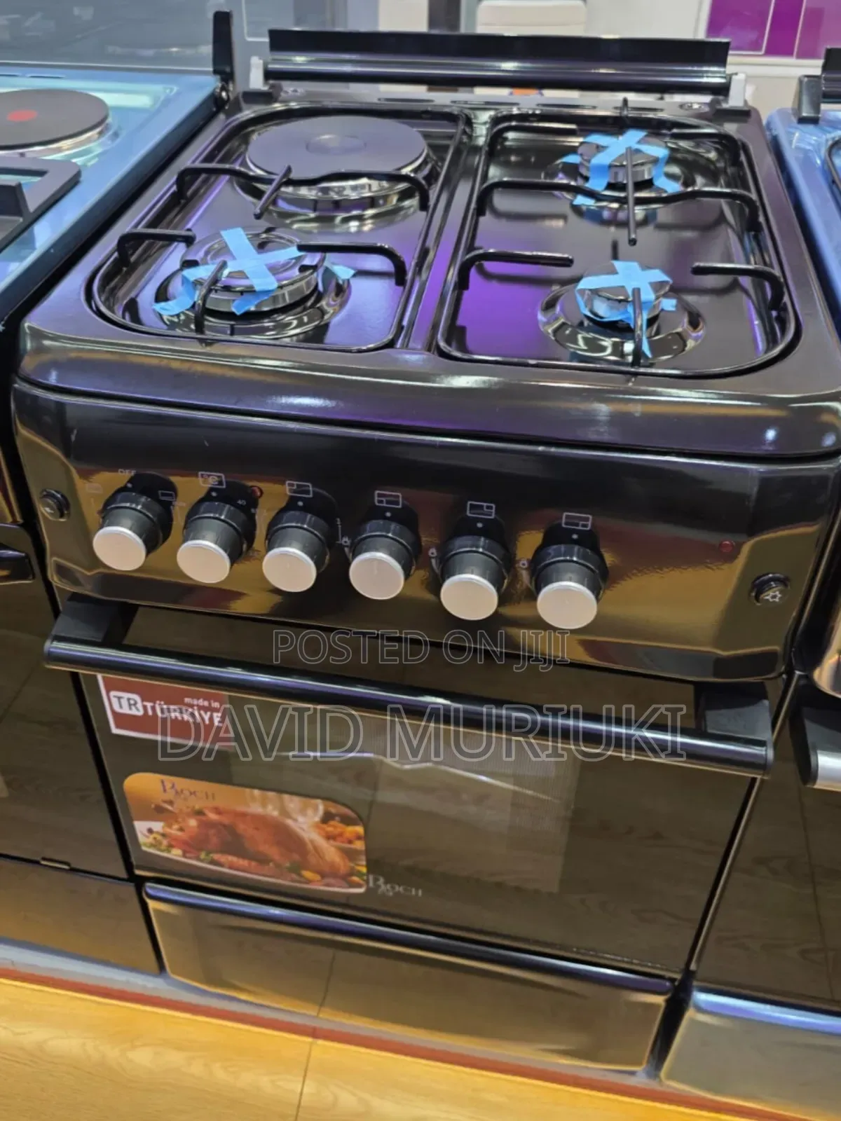 Roch Turkey Black 50×55 Standing 3+1 Cooker