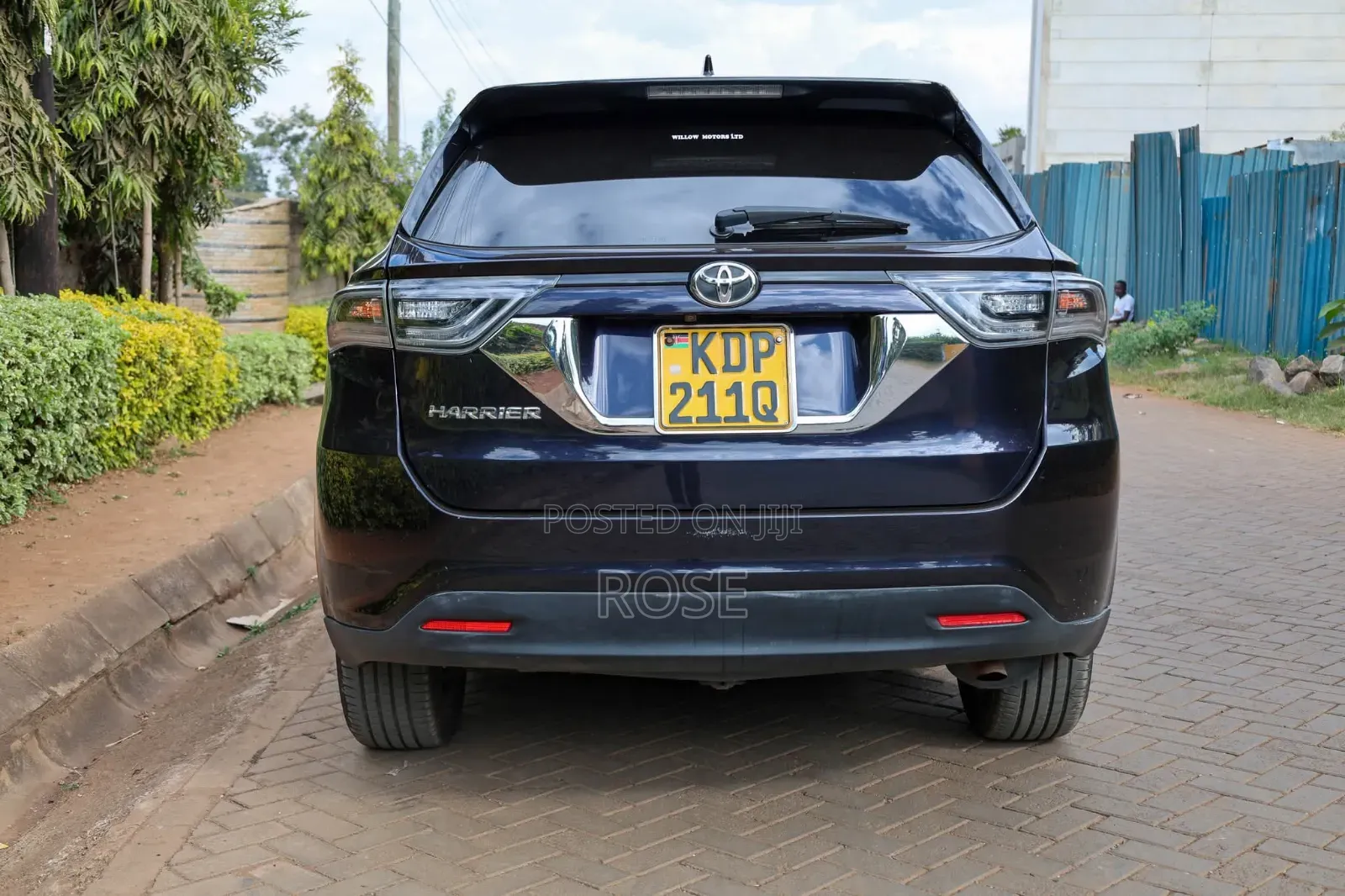 Toyota Harrier 2017 Blue
