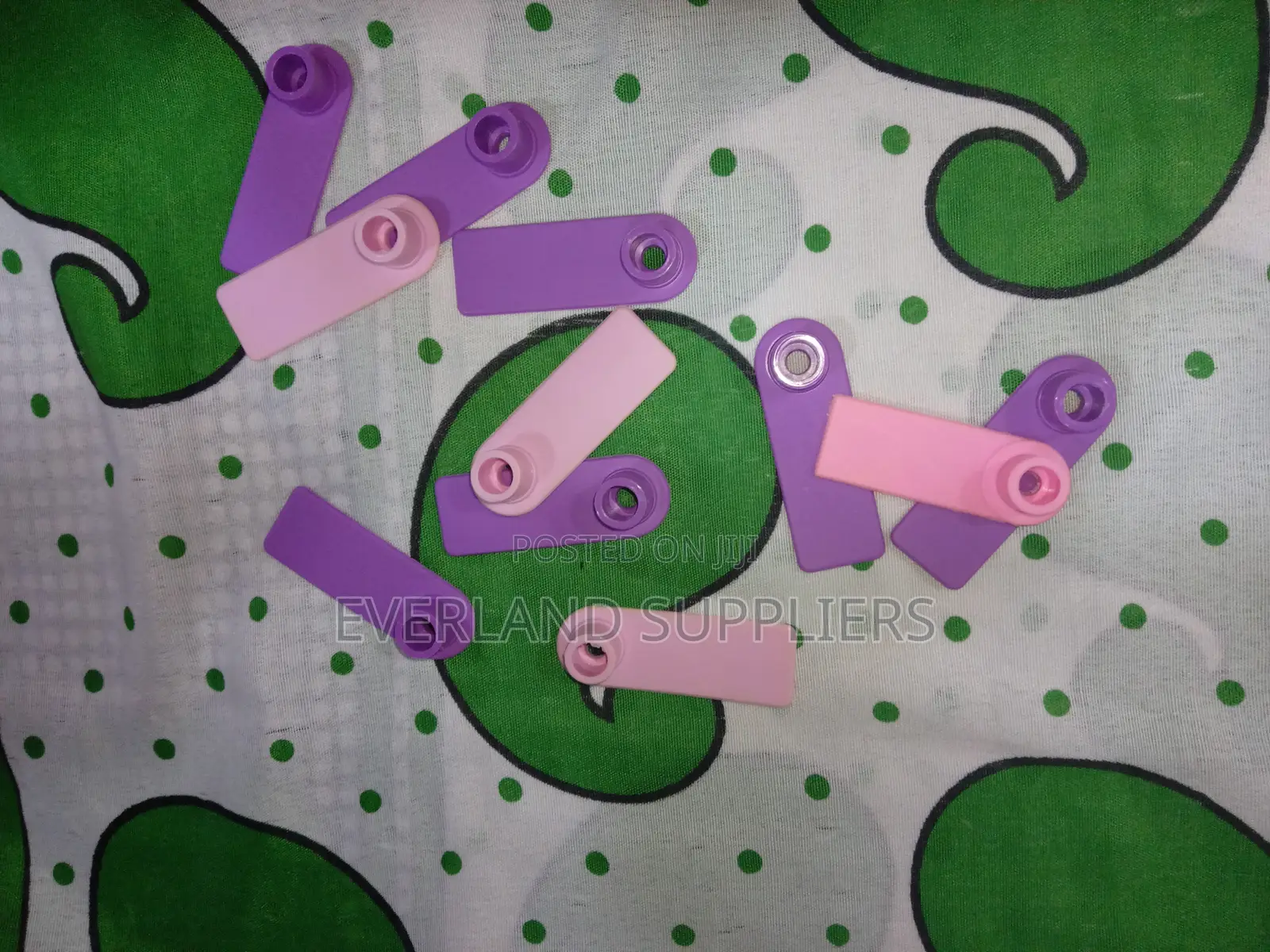 Ear Tags - Color Assignment 100 Pieces