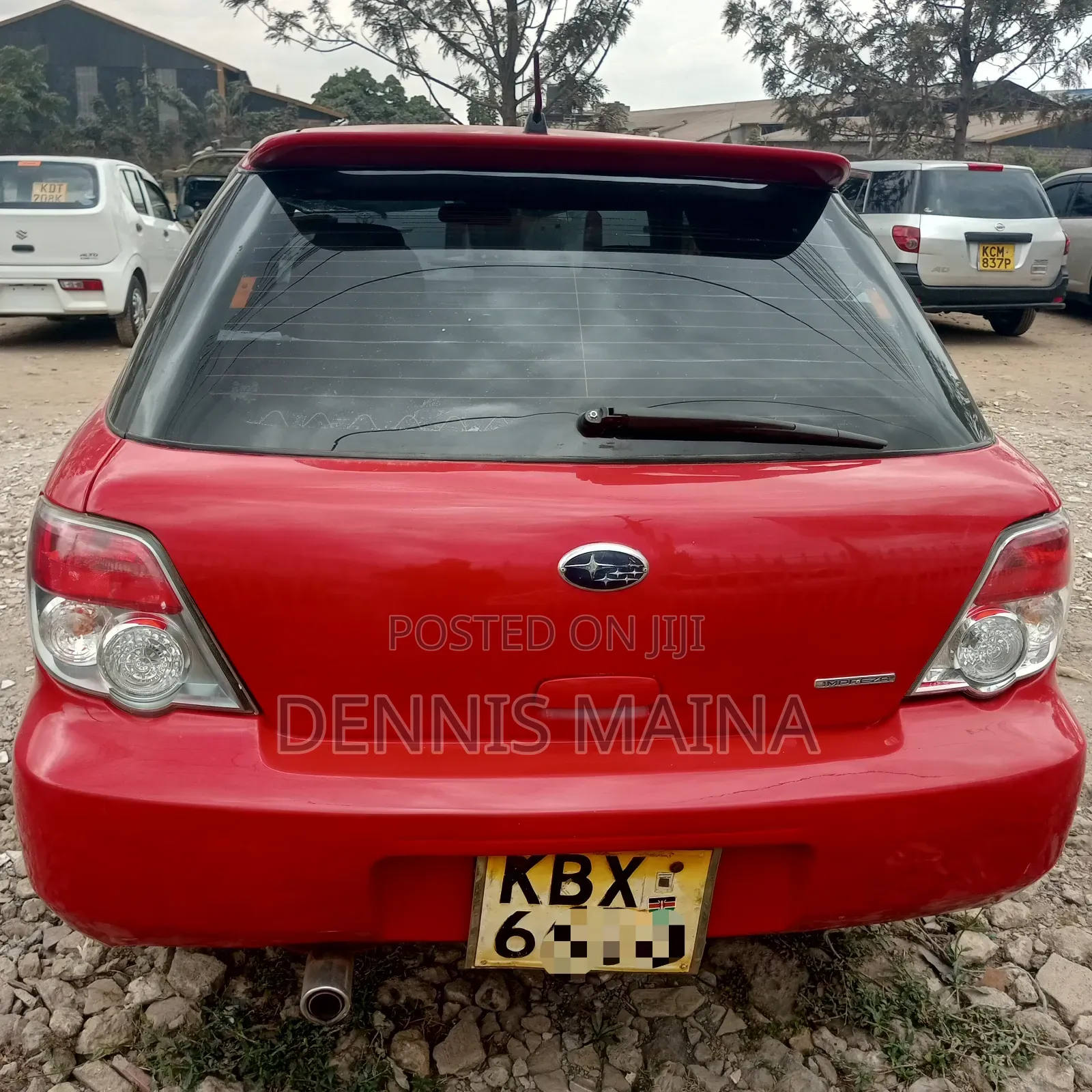 Subaru Impreza 2.0 R Automatic 2007 Red