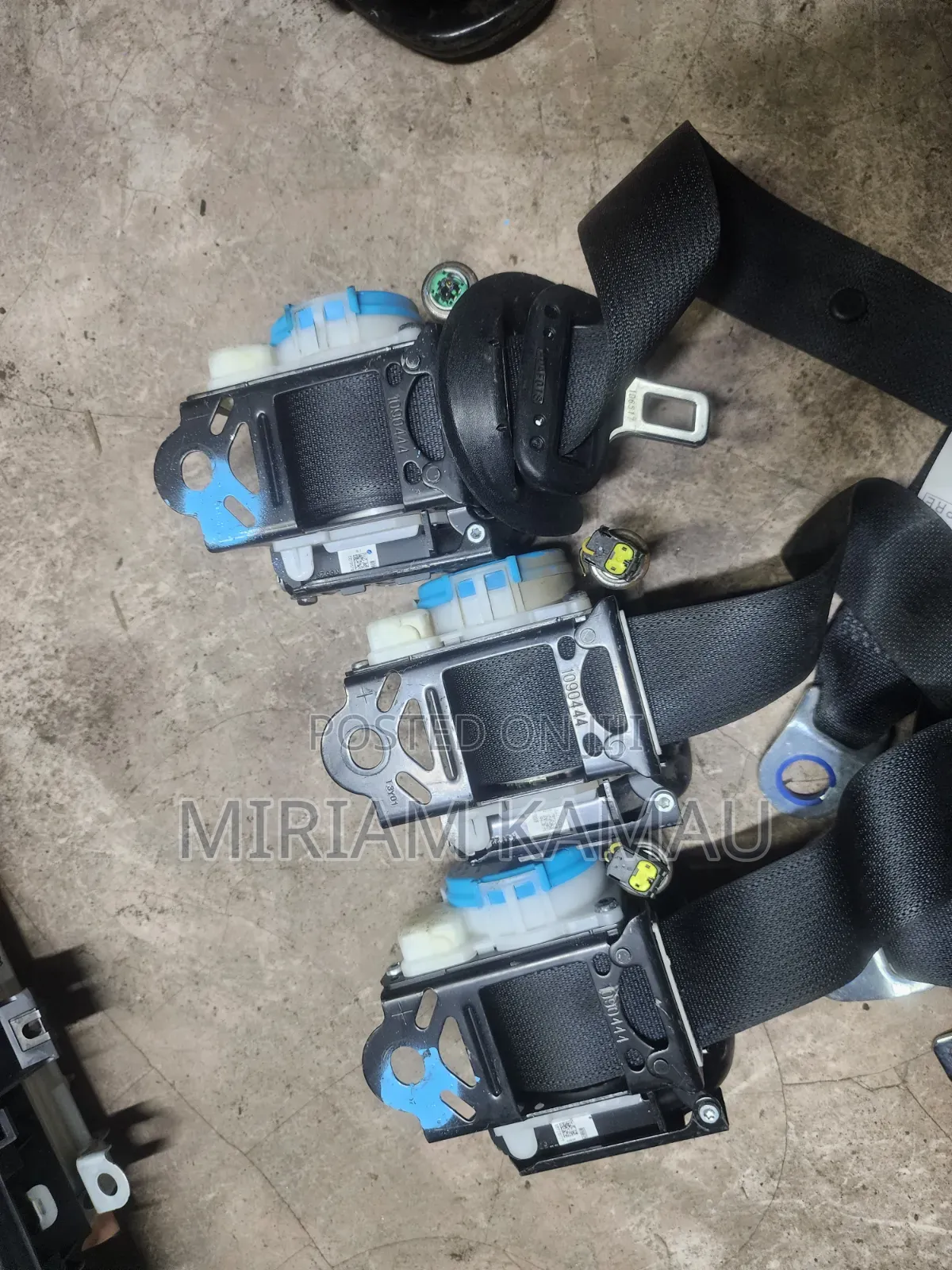 Seatbelts Hilux Revo