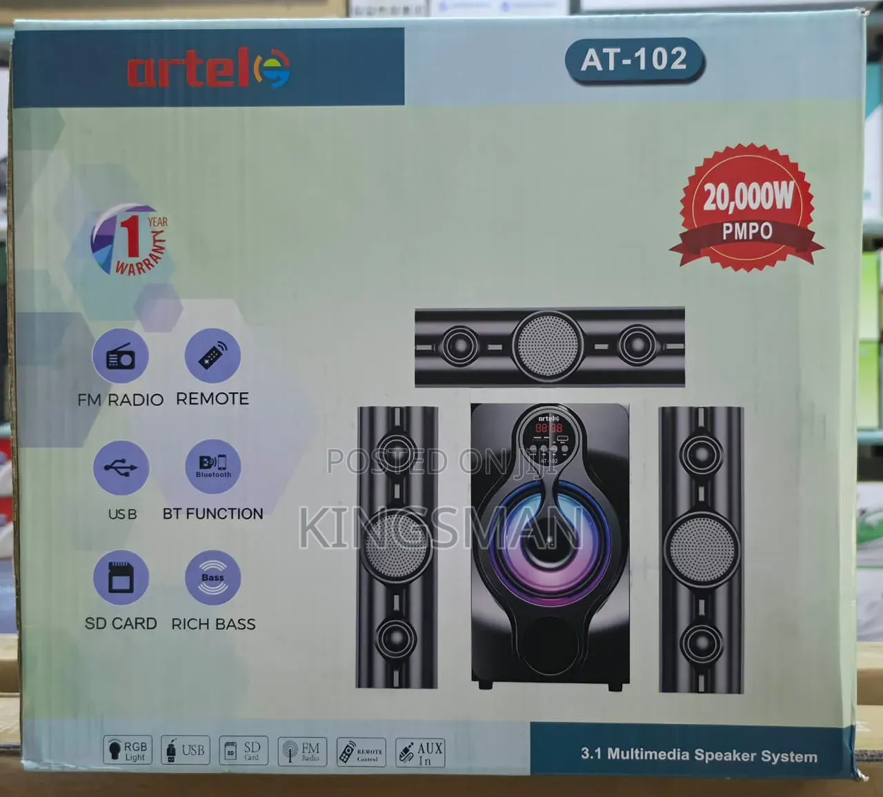 Artel AT-102 3.1 Soundsystem