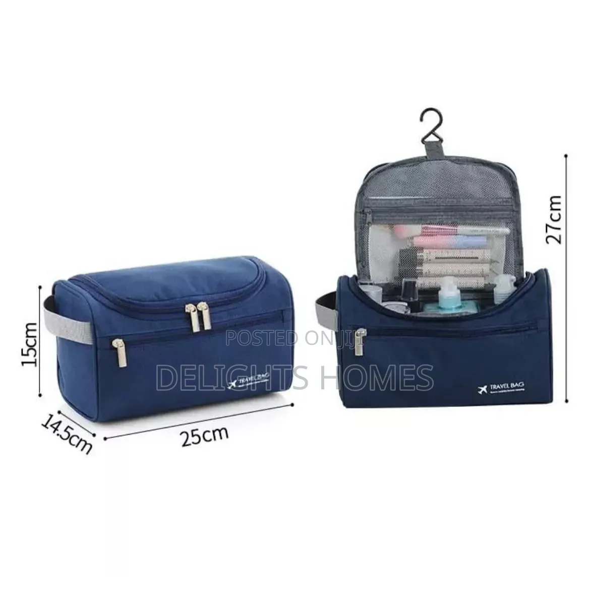 Portable Waterproof Hanging Storage Bag /Travel Cosmetic Bag-Car