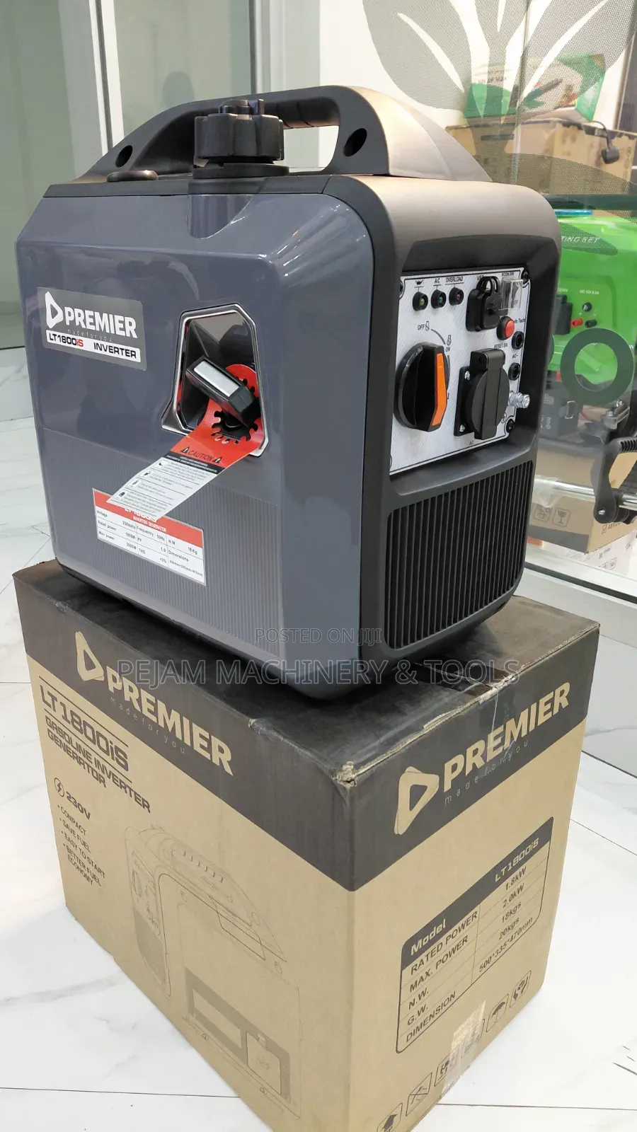 Premier LT1800iS 2kw/2kva Gasoline Silent Inverter Generator