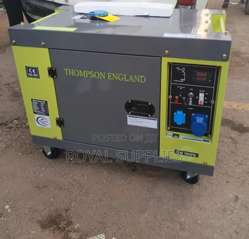 Thompson England 15kva Silent Diesel Generator Single Phase