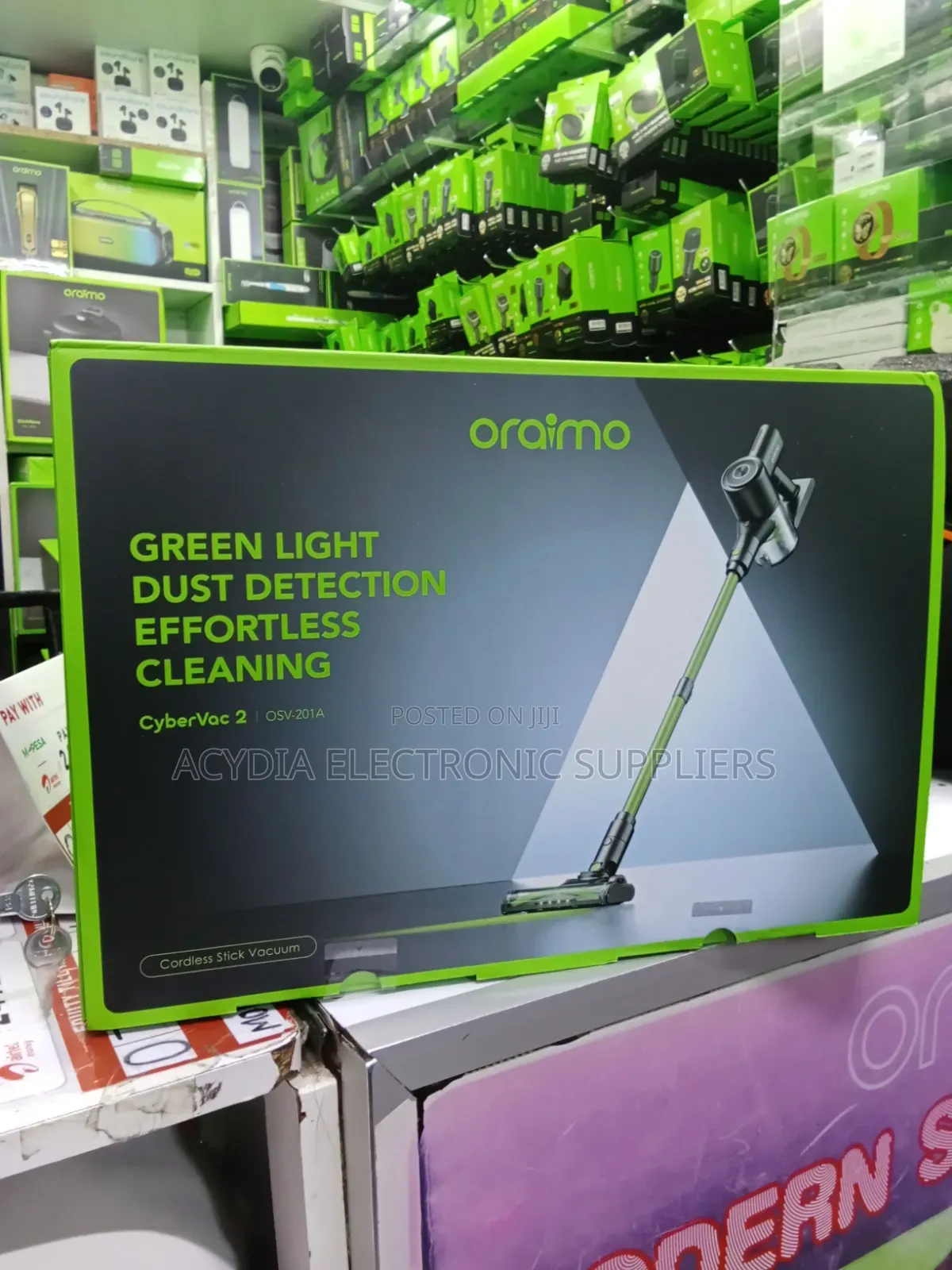 Oraimo CyberVac 2 Lightweight Powerful Cordless Stick Vacuum