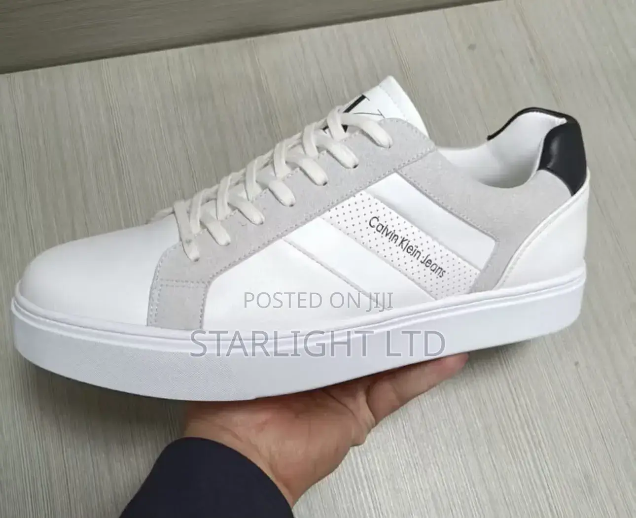 Calvin Klein Black White Smart Casual