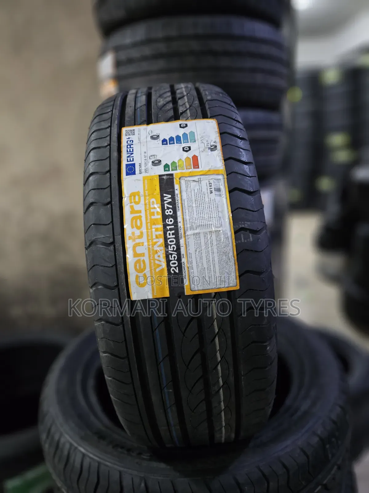 205/50r16 Centara Tyre