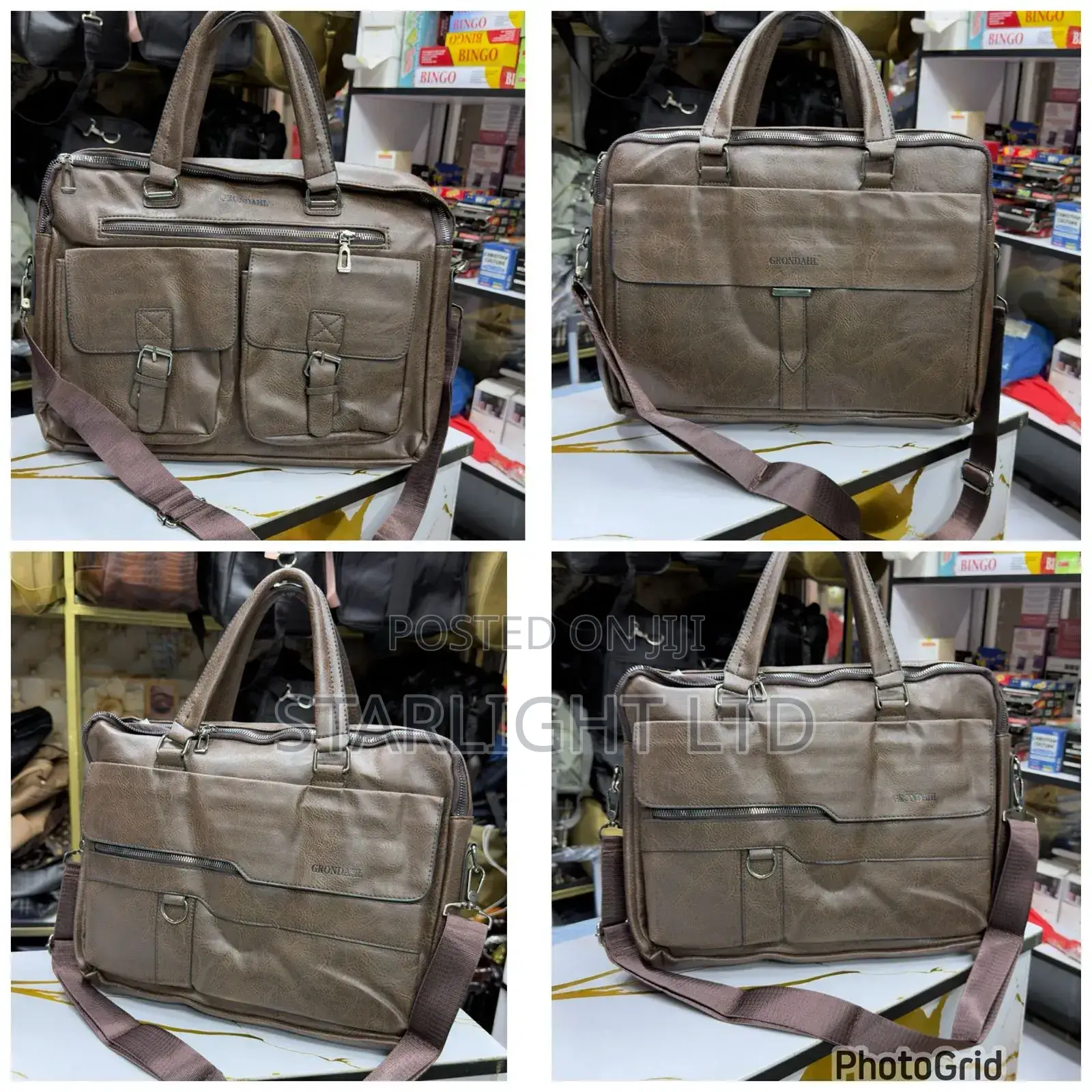 Big Size Leather Laptop Bag