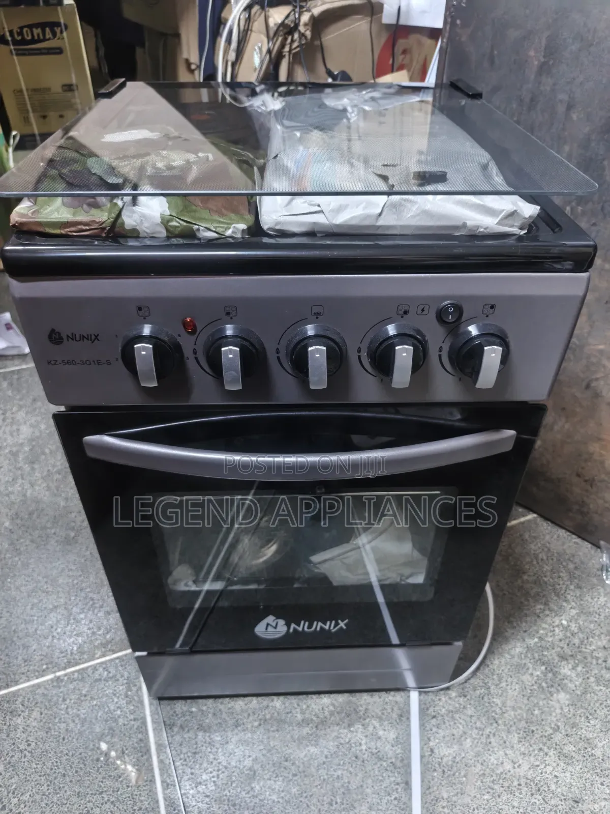 Nunix 50 by 55 3+1 Standing Cooker