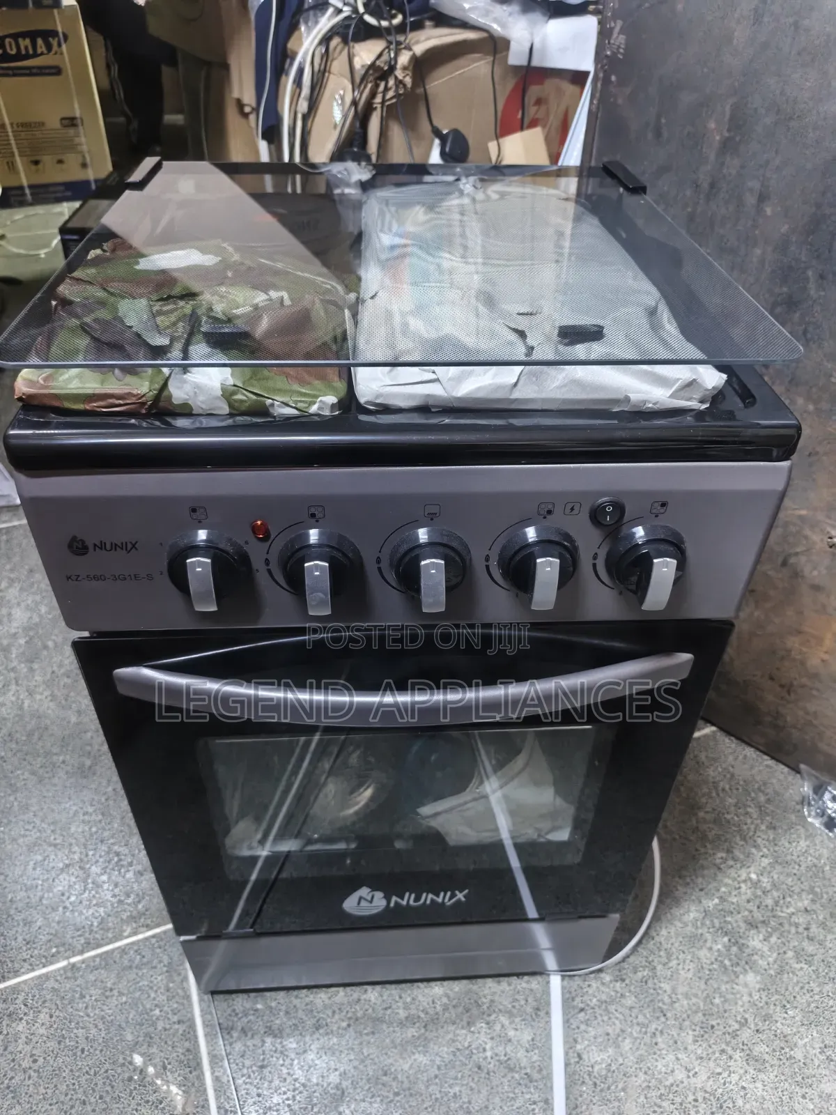 Nunix 50 by 55 3+1 Standing Cooker
