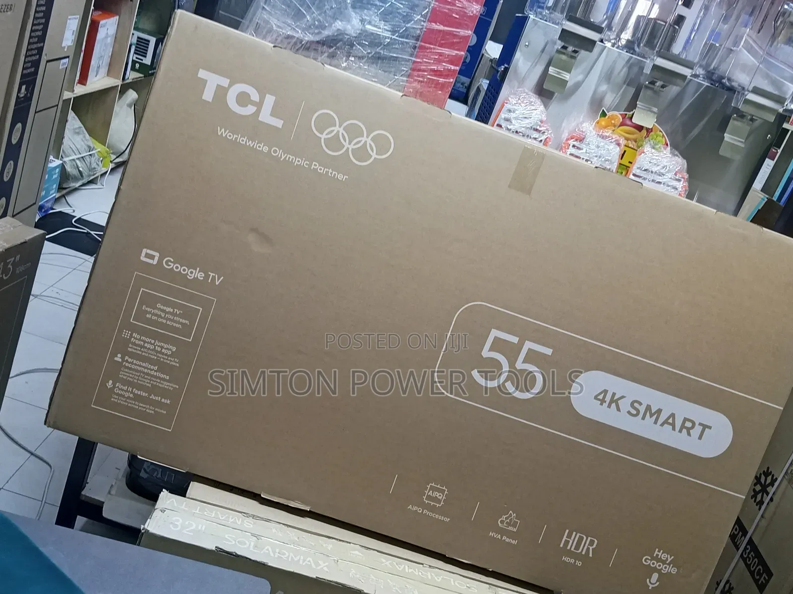TCL 55v6d 55-Inch Smart Google TV.