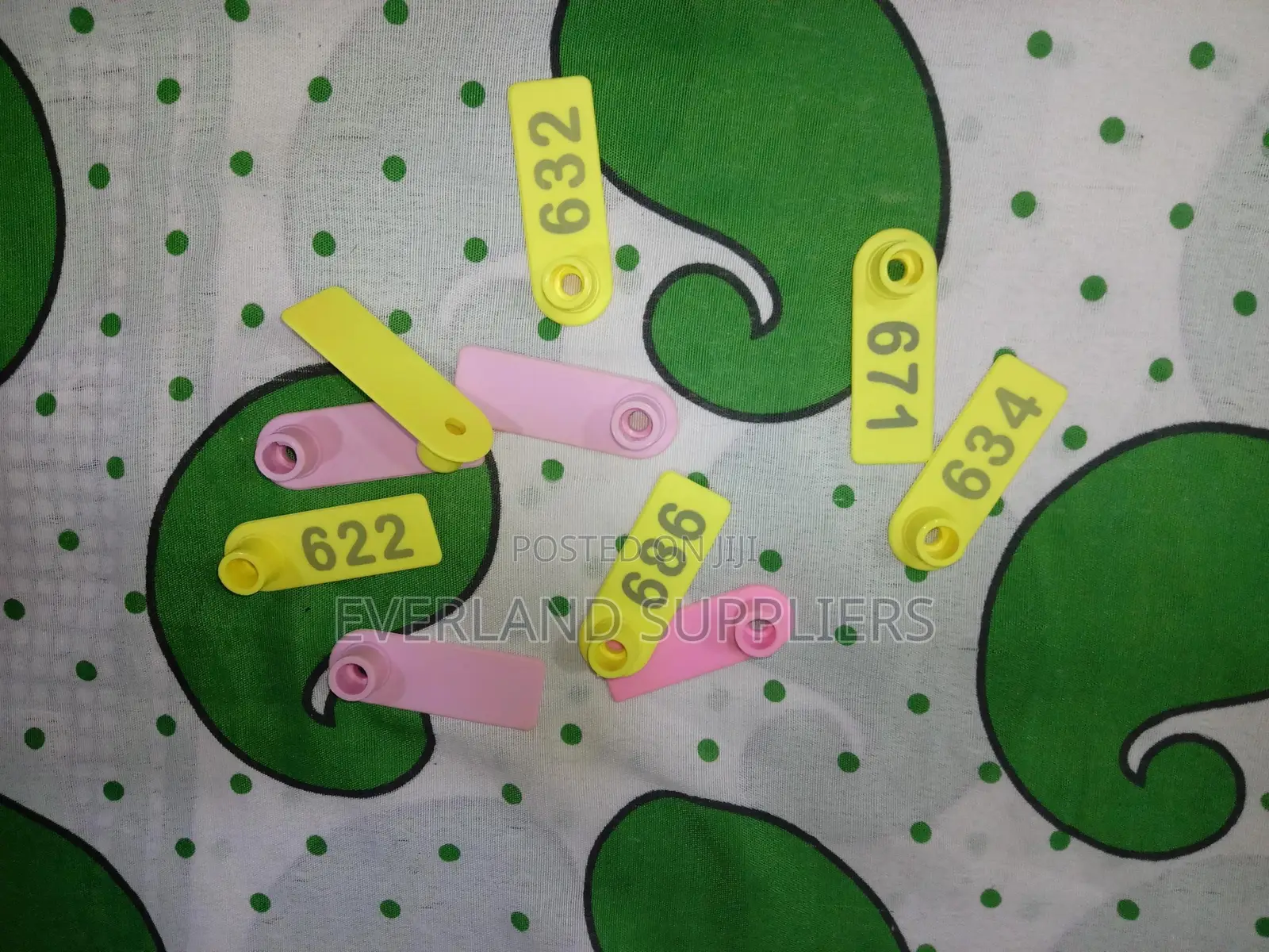 Ear Tags - Replacement Group Marker 100 Pieces