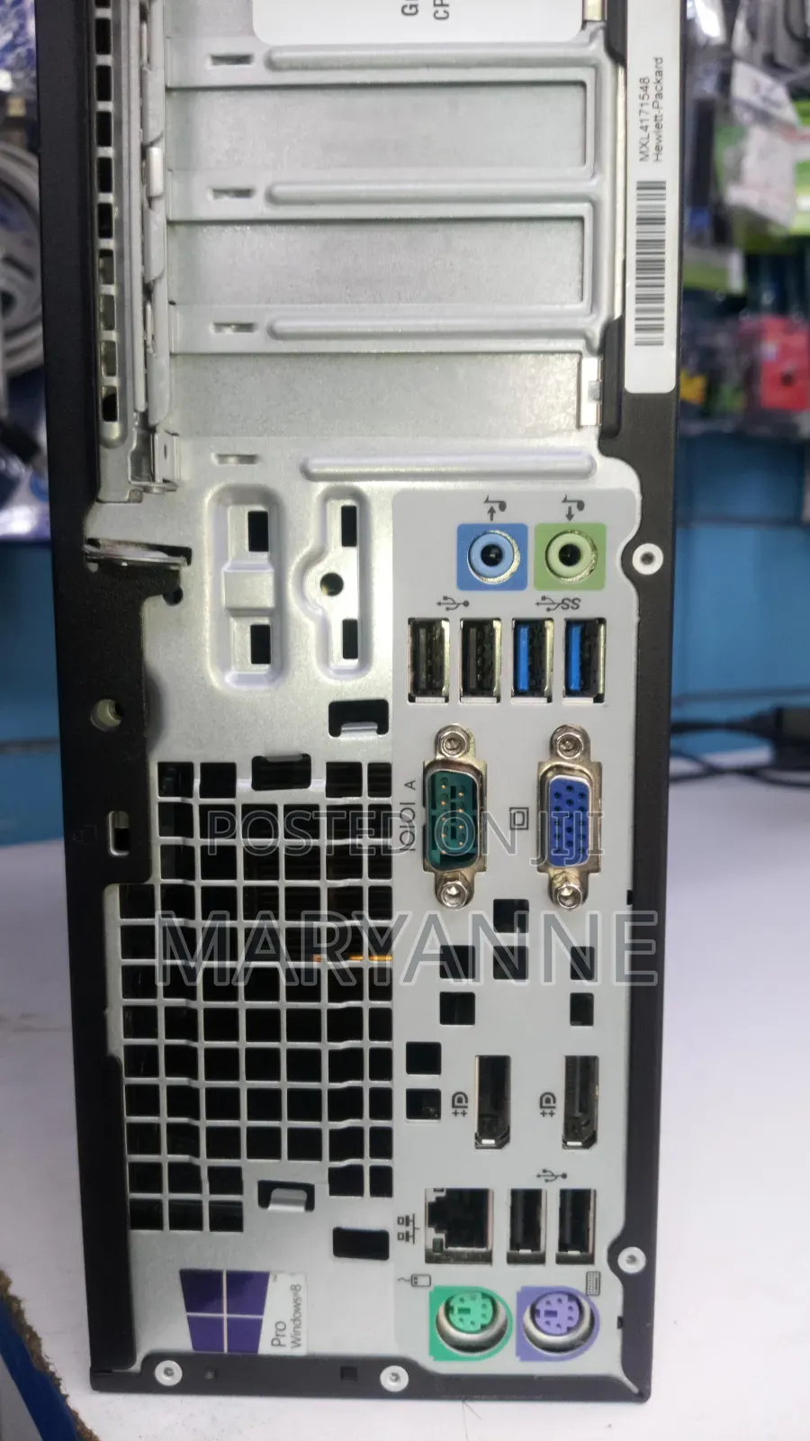 Desktop Computer HP EliteDesk 800 8GB Intel Core i7 HDD 500GB