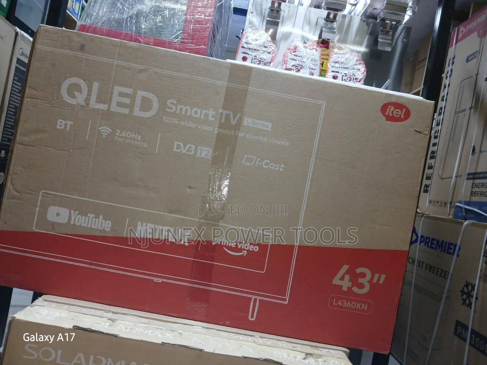 Itel 43-Inch QLED Smart TV (Model L4360KN