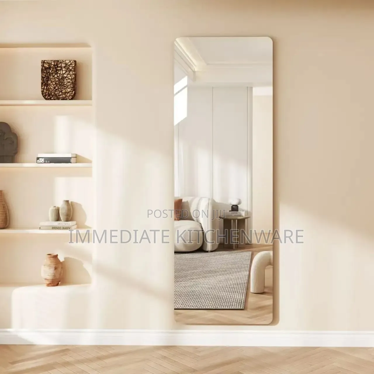 Rectangle 120*40cm Unbreakable Acrylic Mirror