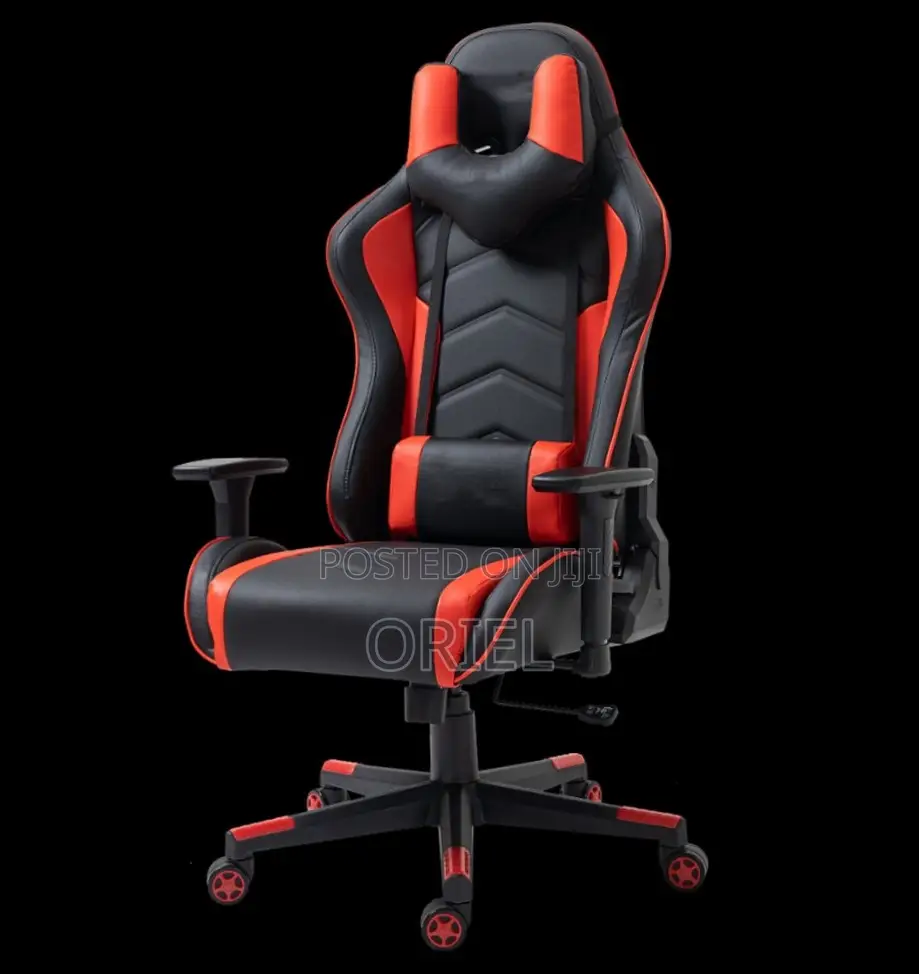 Modern Leather Gaming Chair : Red Gaming Chair