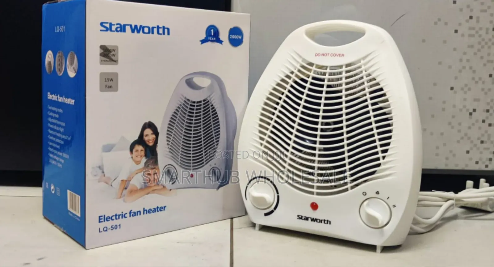 *Starworth Fan Heater*- Oscillating 
 *(Cooling Heating)*