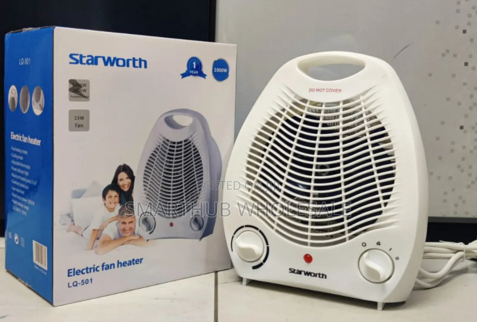 *Starworth Fan Heater*- Oscillating 
 *(Cooling Heating)*