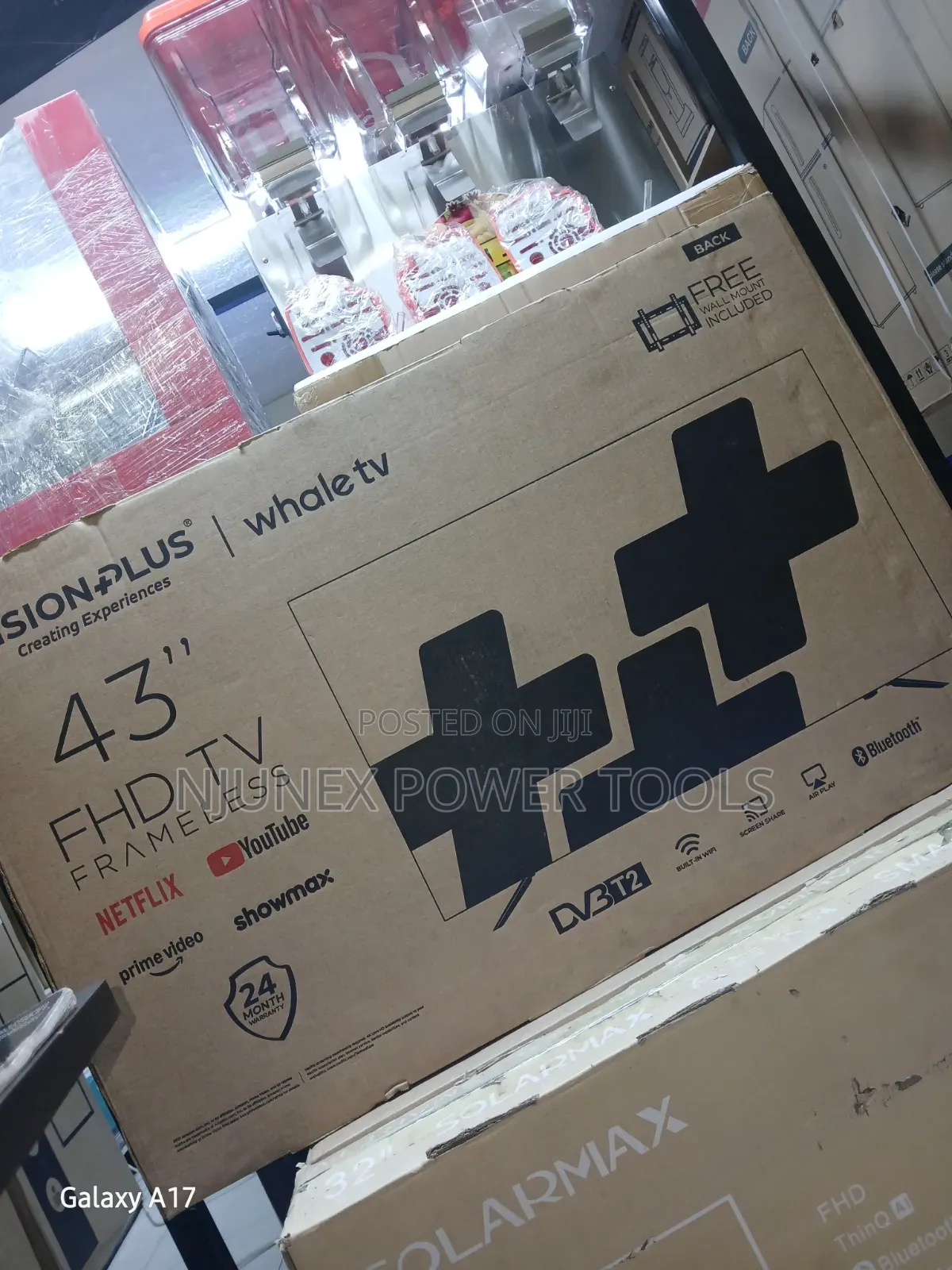 Vision Plus 43" FHD Frameless Smart TV