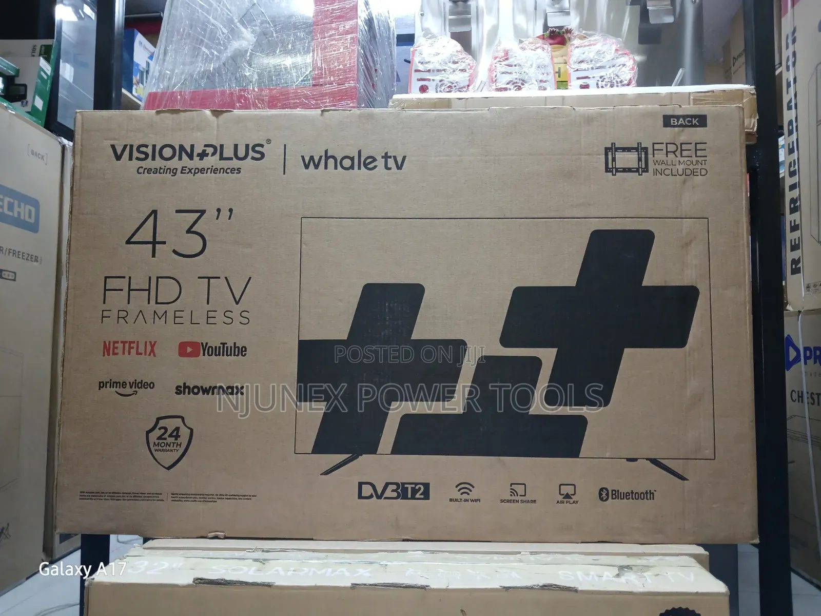 Vision Plus 43" FHD Frameless Smart TV