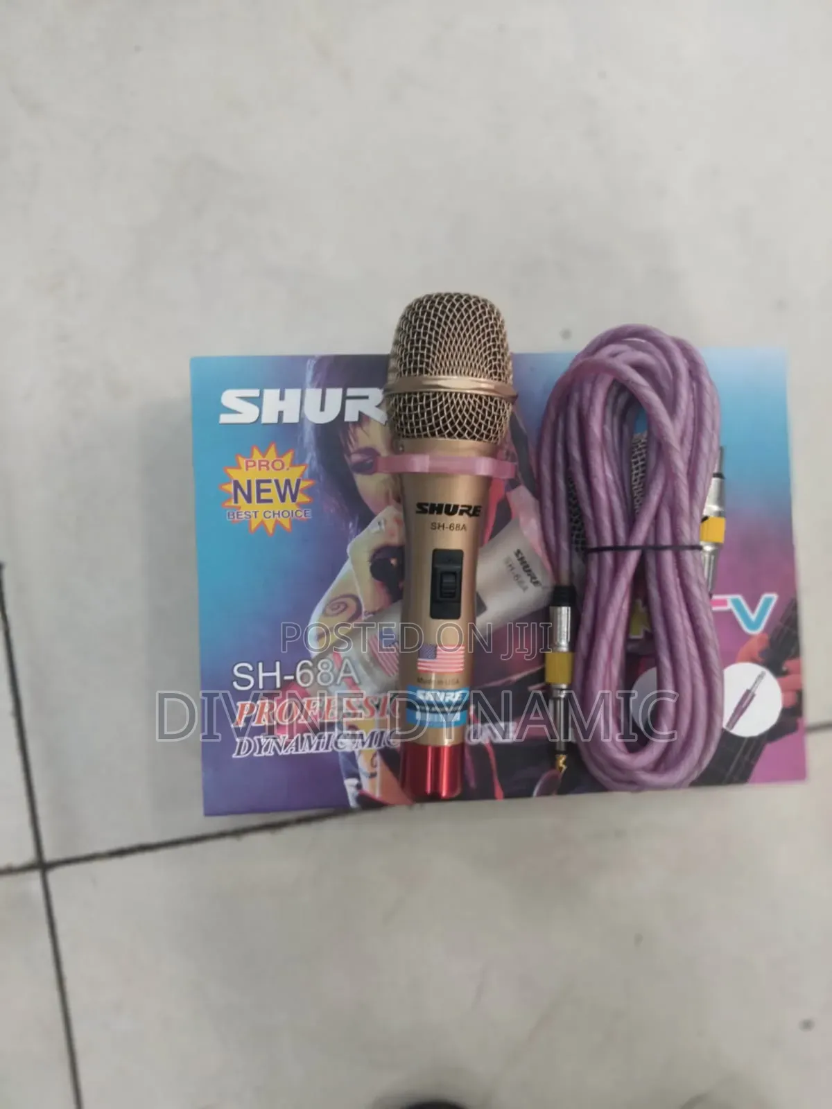 Shure Corded Microphone SH _68A