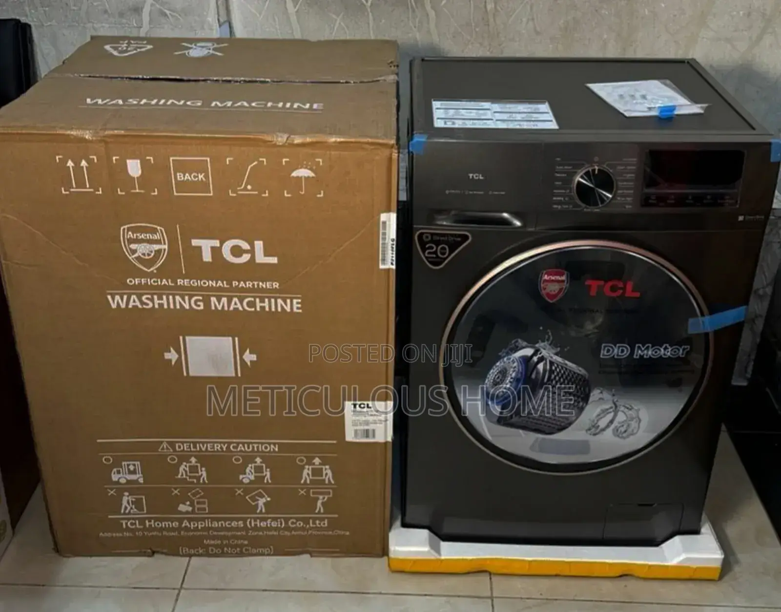 TCL 9Kg - ( *P1109FL* ) Front Load Wash and Spin Machine