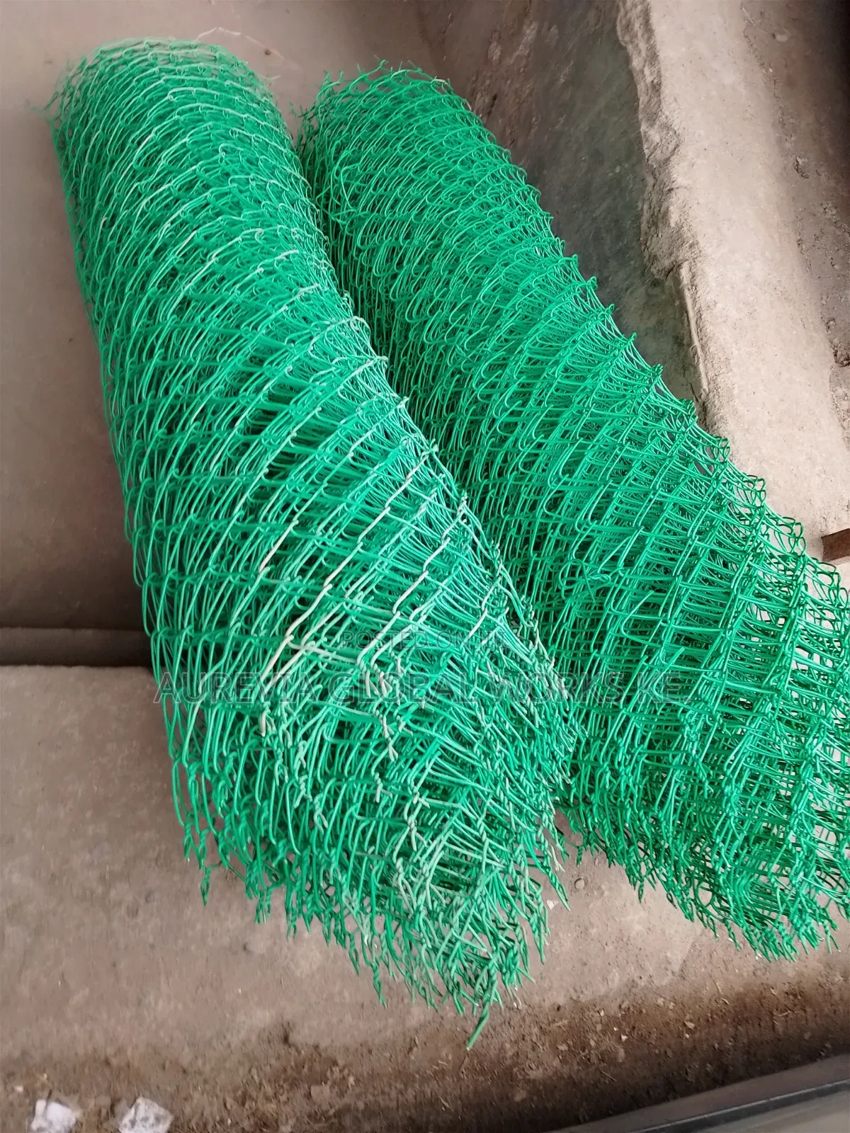 Coated PVC Green Chain Link 7ft