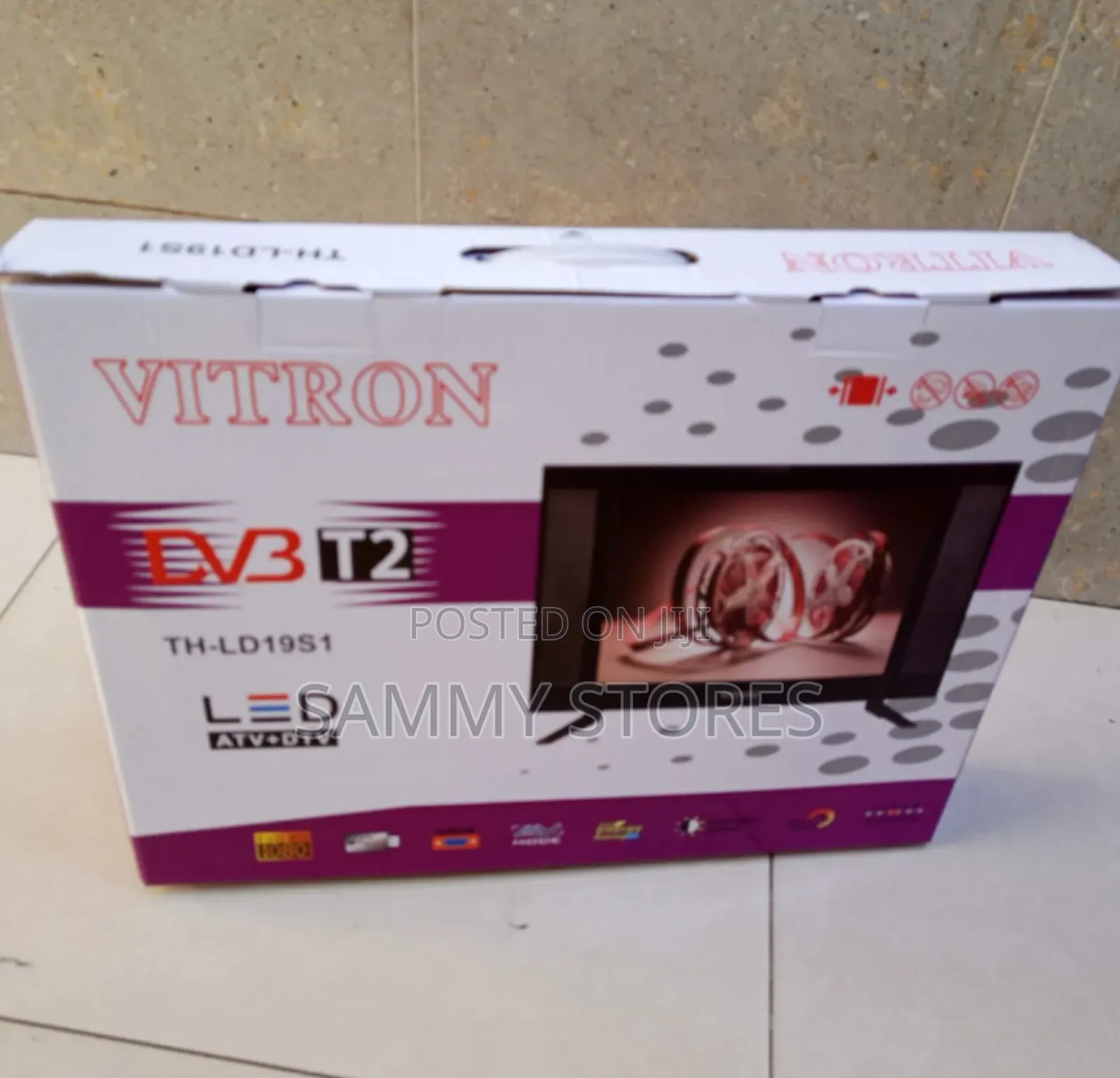 Vitron 9 Inch Portable TV With Clear Display