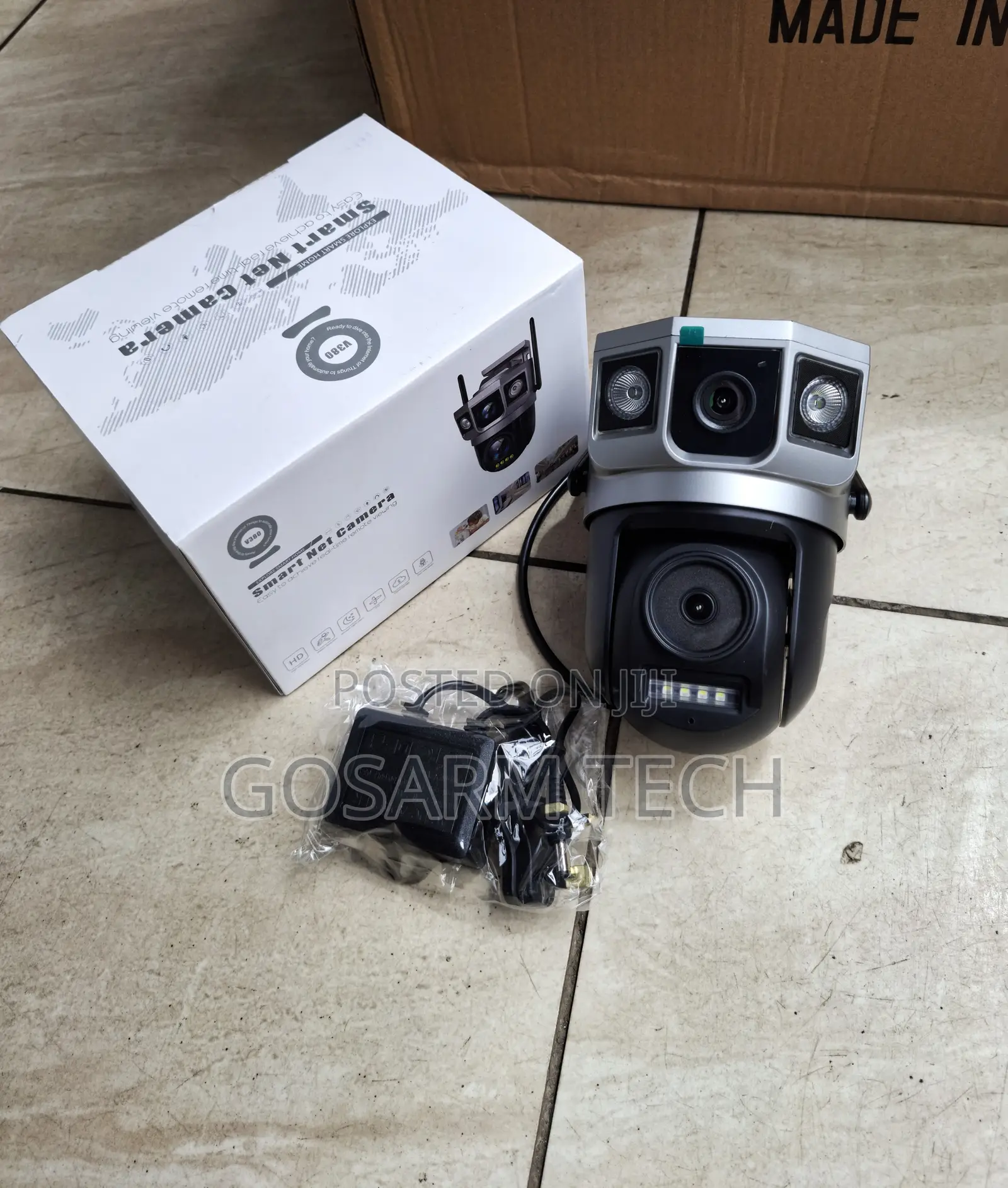 4G V380Pro Dual Lens AC Wireless Dome PTZ Camera Full Color