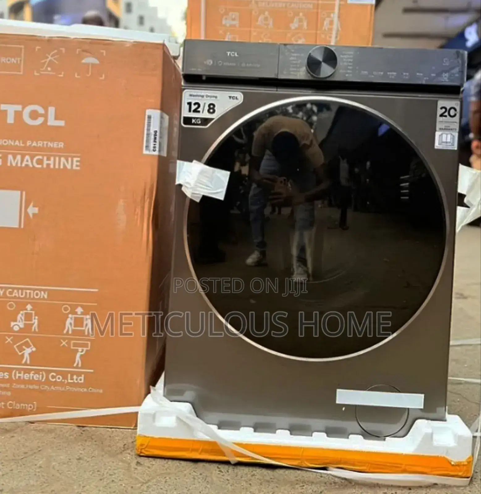 TCL 12kg/8kg Washer Dryer Smart DD Motor WIFI Connectivity C512WDG