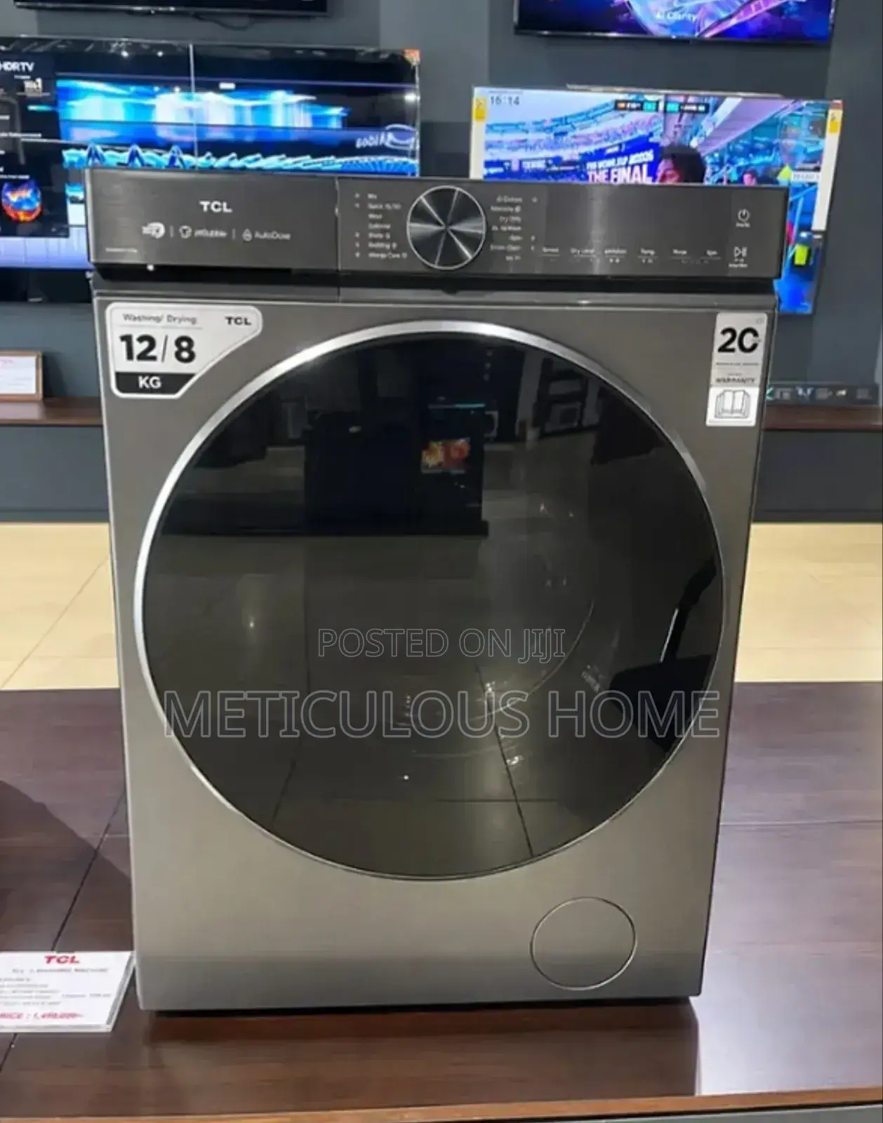 TCL 12kg/8kg Washer Dryer Smart DD Motor WIFI Connectivity C512WDG