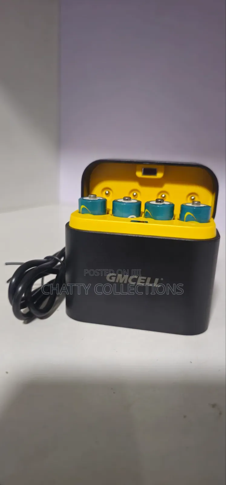 GMCELL High Capacity AA Lithium Rechargeable Batteries + Charging Dock