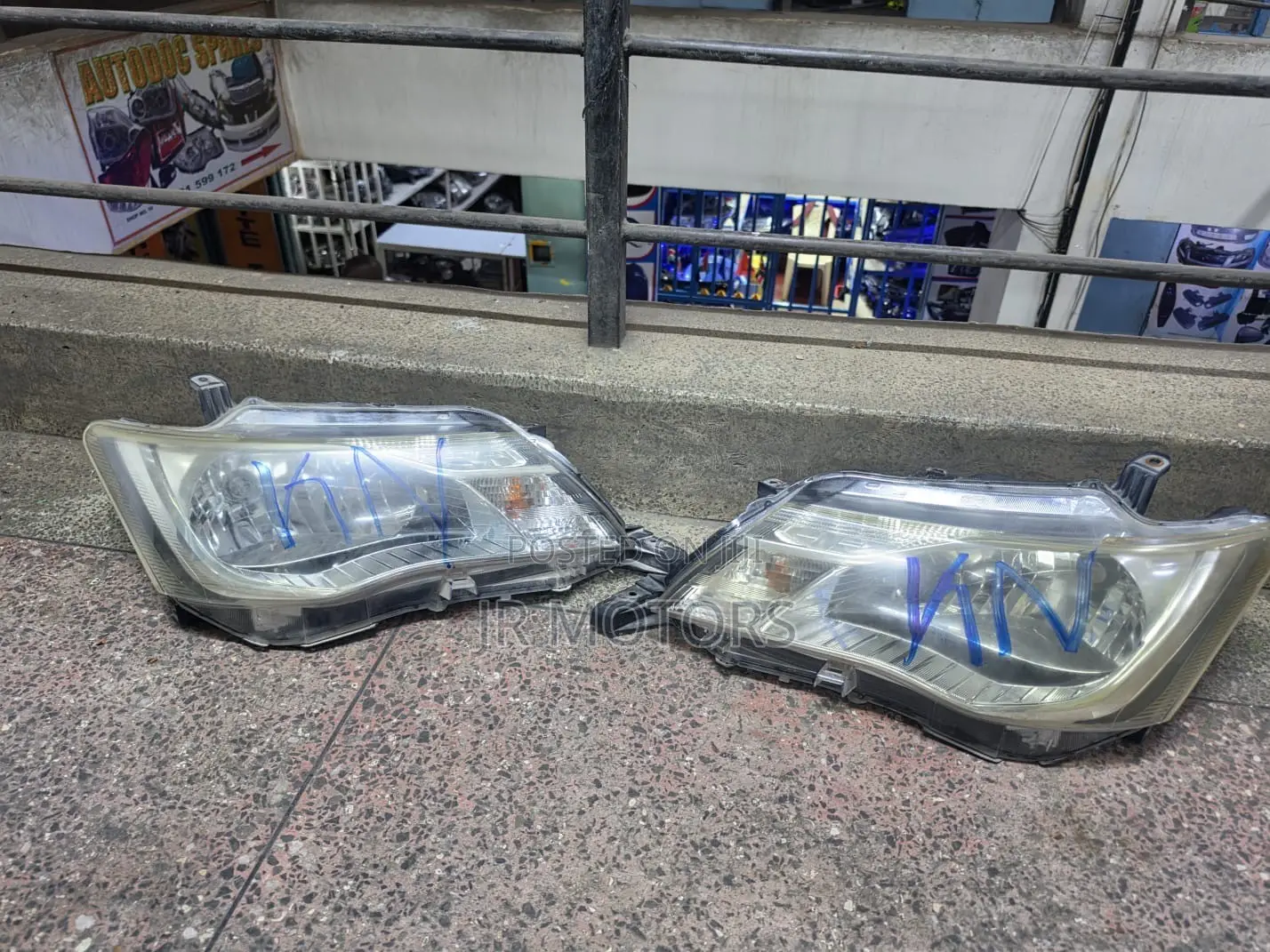 Toyota Fielder 161 Headlights Non Xenon