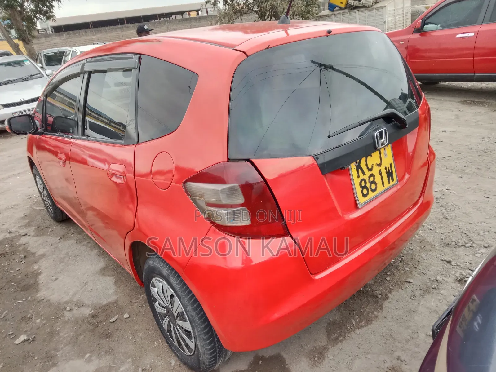 Honda Fit Sport 2009 Red