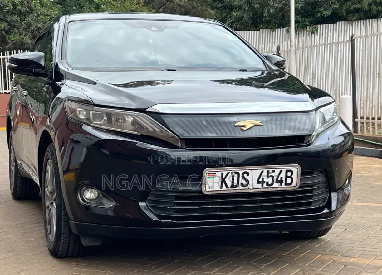 Toyota Harrier 2017 Black