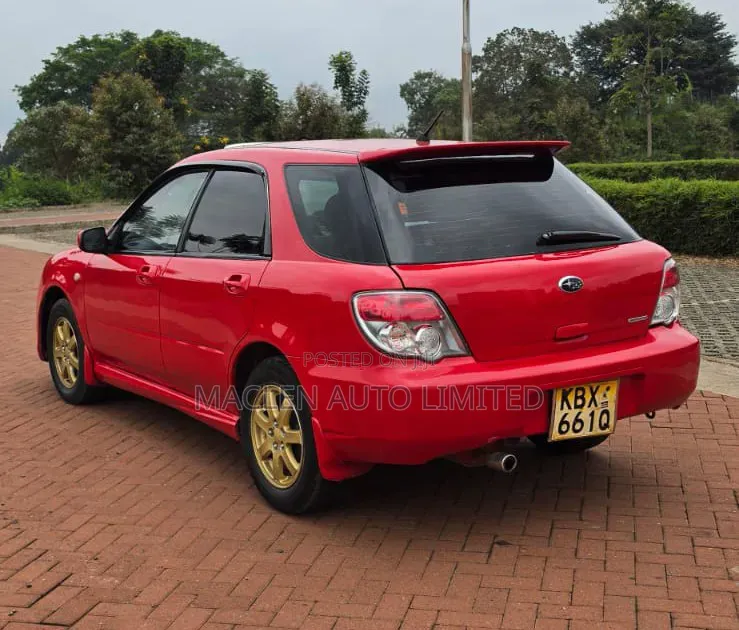Subaru Impreza 2008 Red