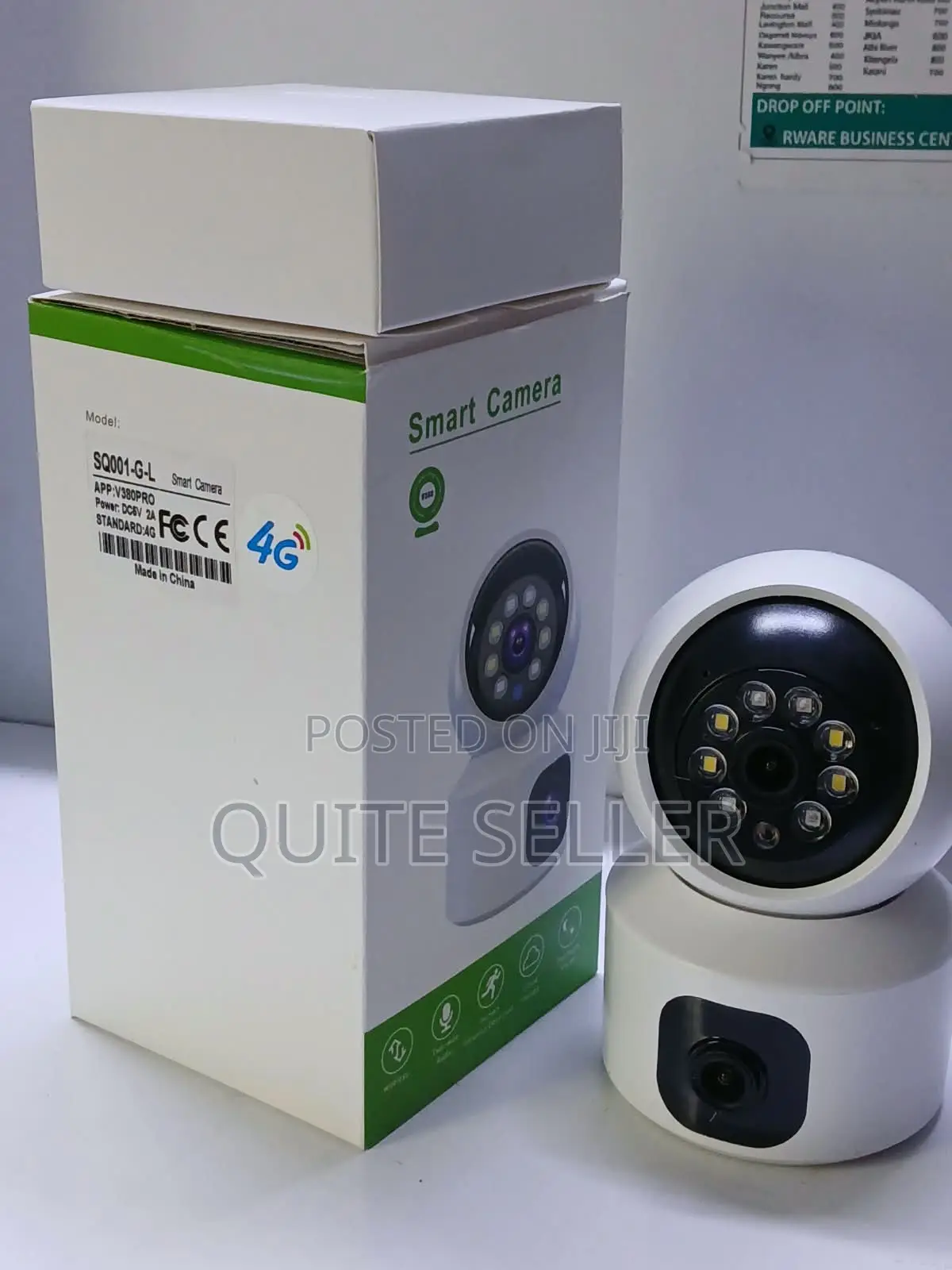 4G SIM Card Connectivity V380 Pro Mobile App Dual Lens Indoor Camera