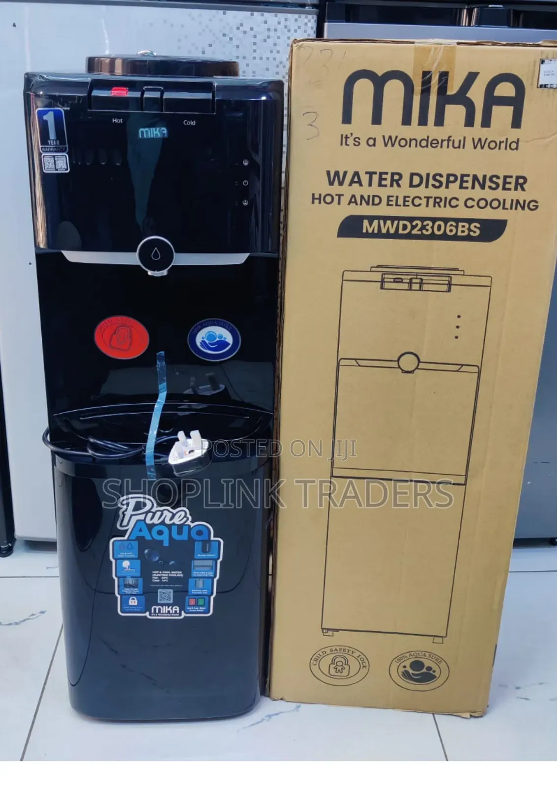 Mika Water Dispenser Hot and Cold Water Dispenser