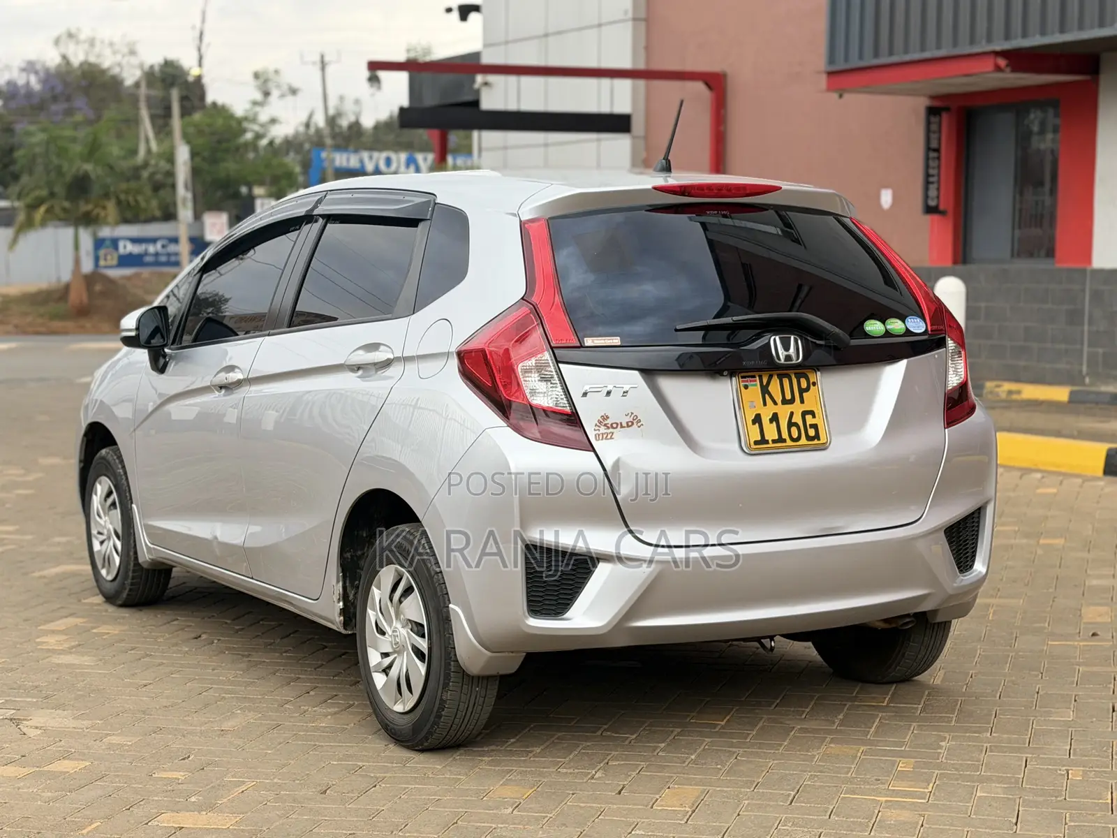 Honda Fit 2016 Silver