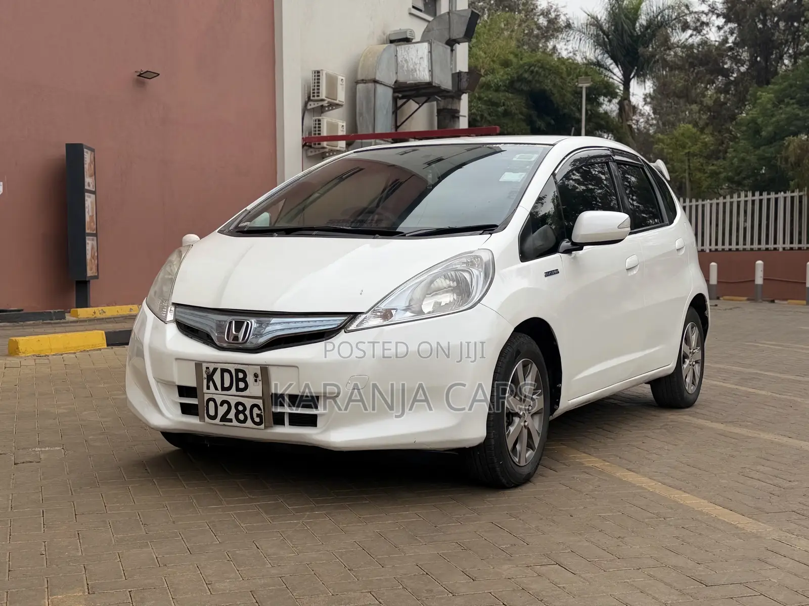 Honda Fit EV 2013 White