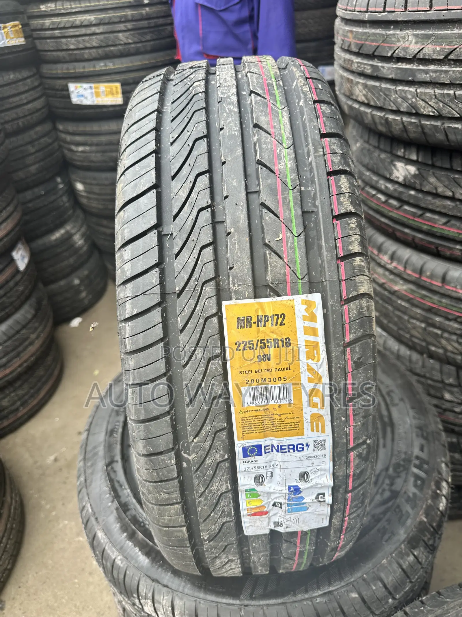 225/55r18 Mirage