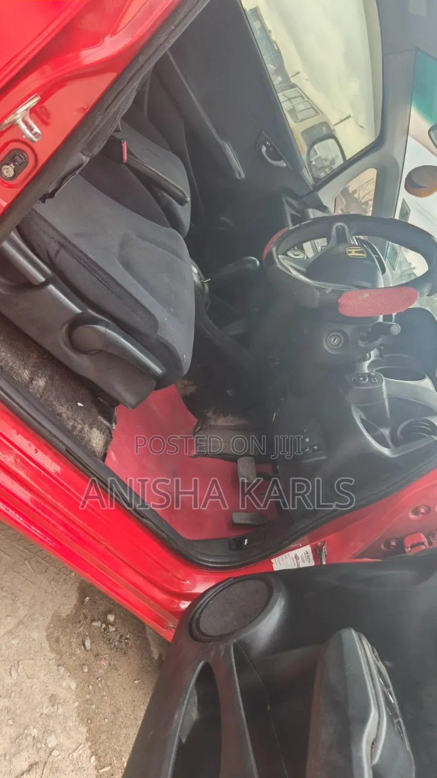 Honda Fit 2013 Red