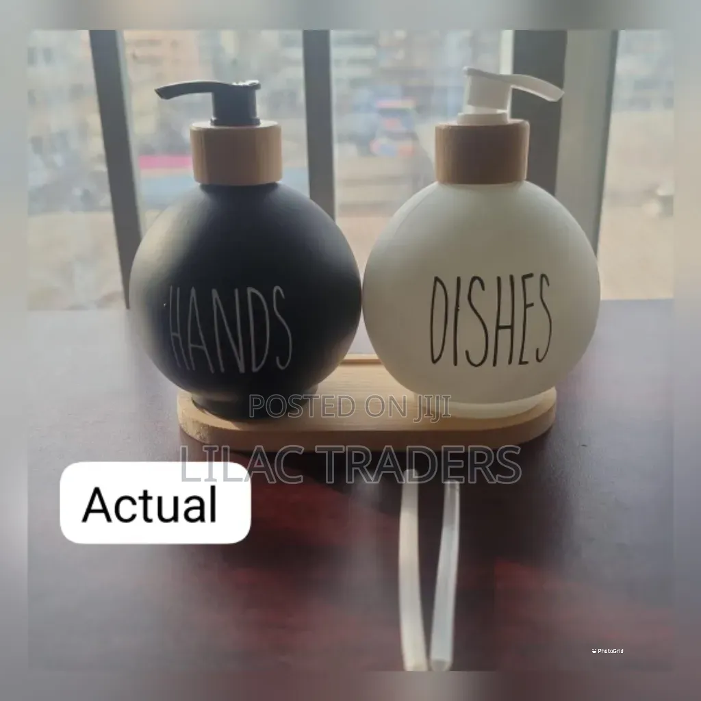 3in1 HANDS - DISHES, SOAP - With Bamboo Base Pa