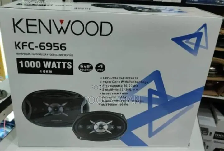 Kenwood 1000W 6x9 Car Speakers KFC-6956.