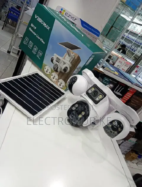4G Solar V380MAX BP19 Four Lens Outdoor PTZ Camera