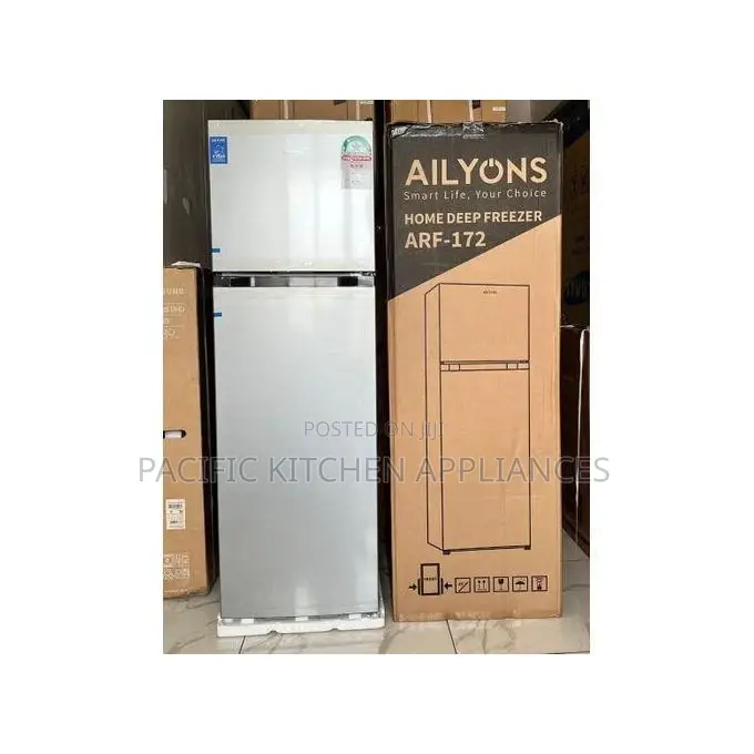 AILYONS Double Door Refrigerator – Model ARF-172, 115 Litres