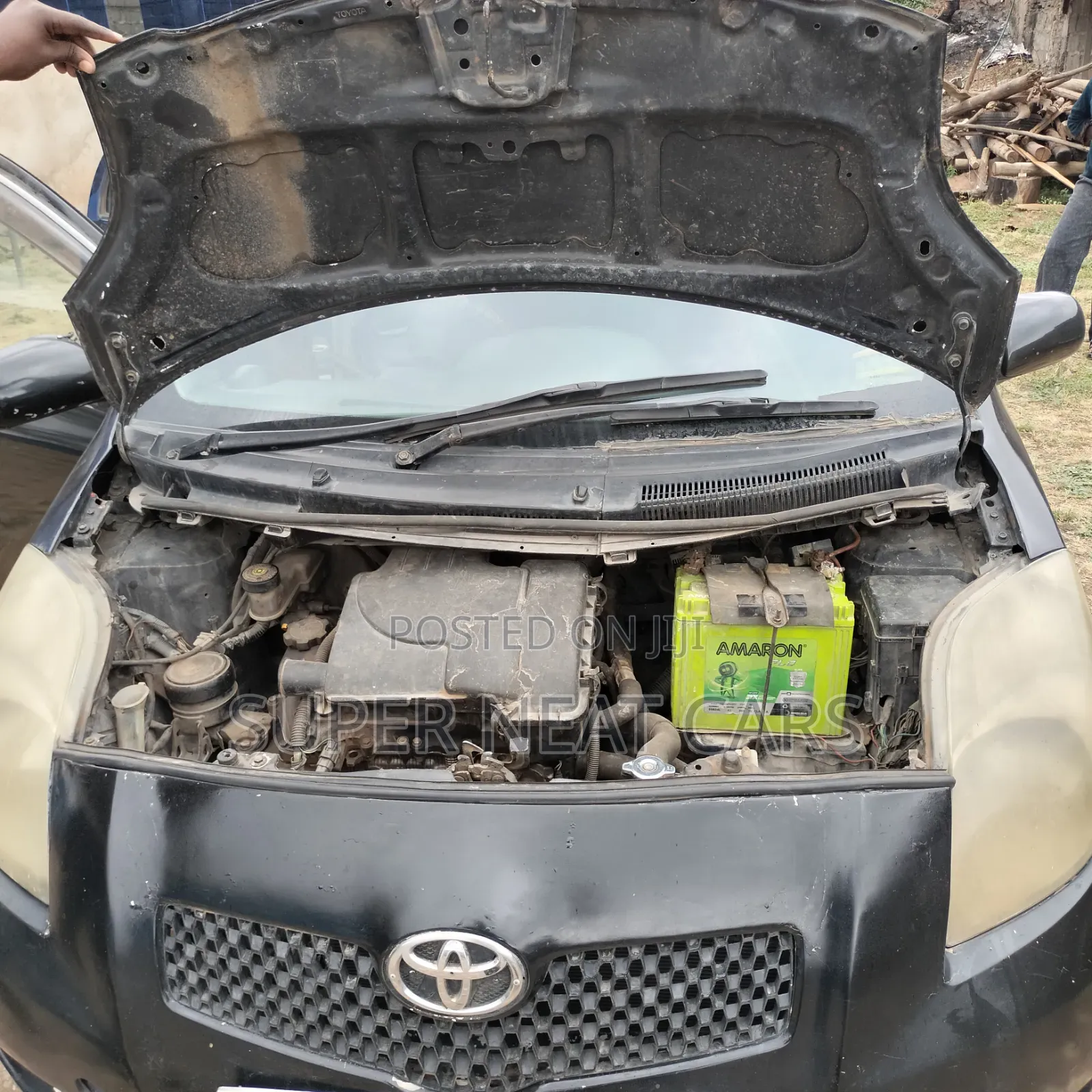 Toyota Vitz 1.0 FWD 5dr 2007 Black